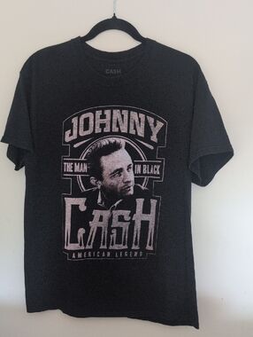 Johnny Cash Black Graphic Tee
